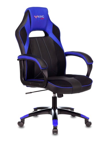 Кресло игровое Zombie Viking 2 Aero Черный/Синий