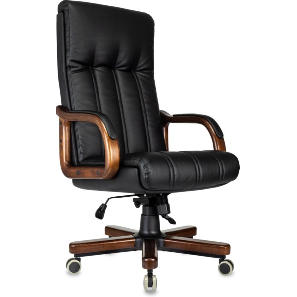 Кресло Бюрократ T-9932Walnut Черный