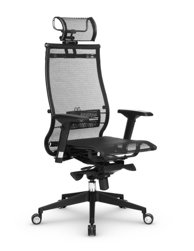 Кресло Samurai Black Edition_L2-9D - Mesh(TS) Черный
