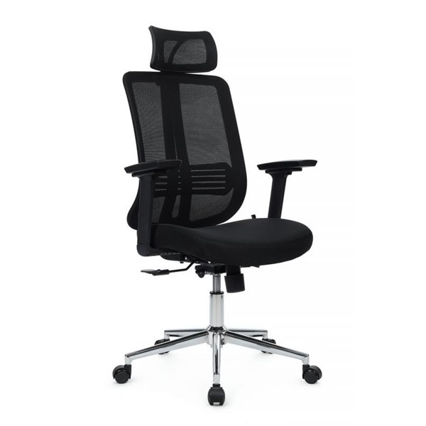 Кресло RV Design Fix RCH 851E-3D-M3 Черный