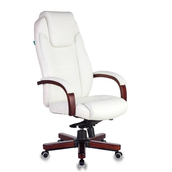Кресло Бюрократ T-9923WALNUT Слоновая кость